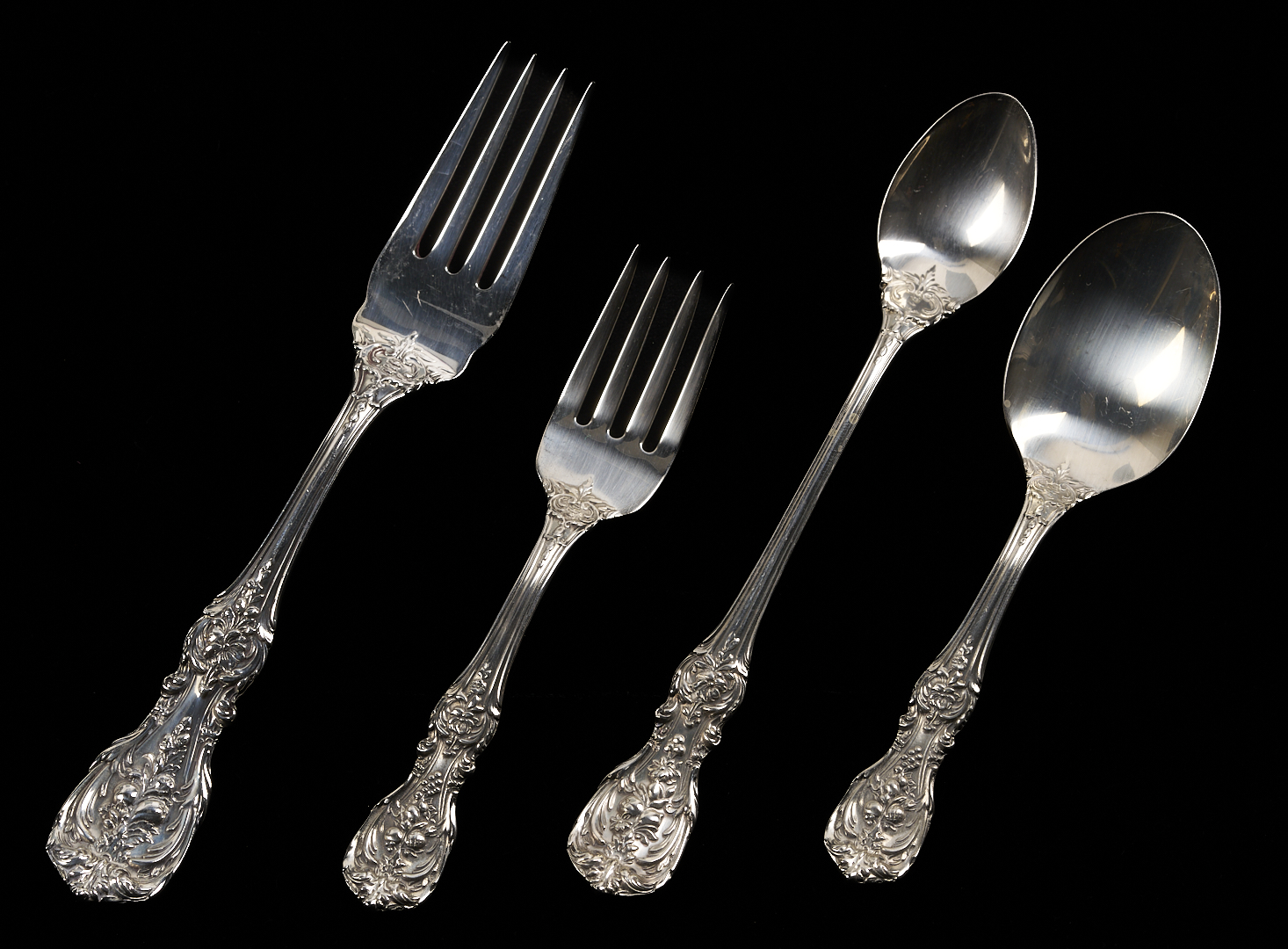 Lot 845: 37 Assorted Sterling Items, mostly Baby or Youth Related