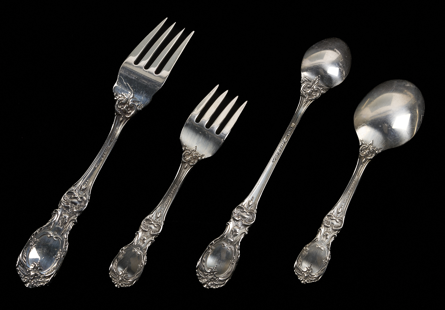 Lot 845: 37 Assorted Sterling Items, mostly Baby or Youth Related