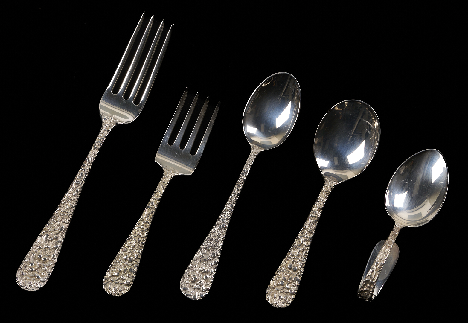 Lot 845: 37 Assorted Sterling Items, mostly Baby or Youth Related