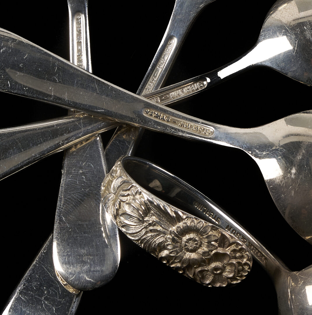 Lot 845: 37 Assorted Sterling Items, mostly Baby or Youth Related