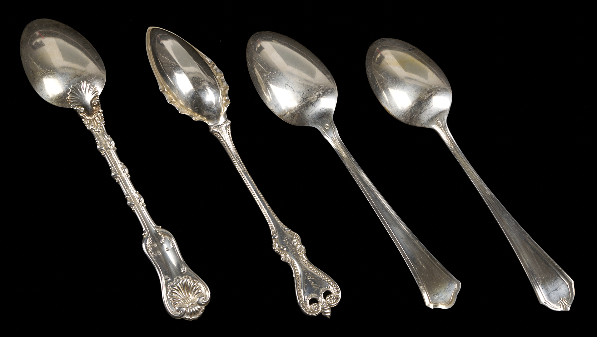 Lot 849: 33 Pcs. Assorted Sterling Silver Flatware