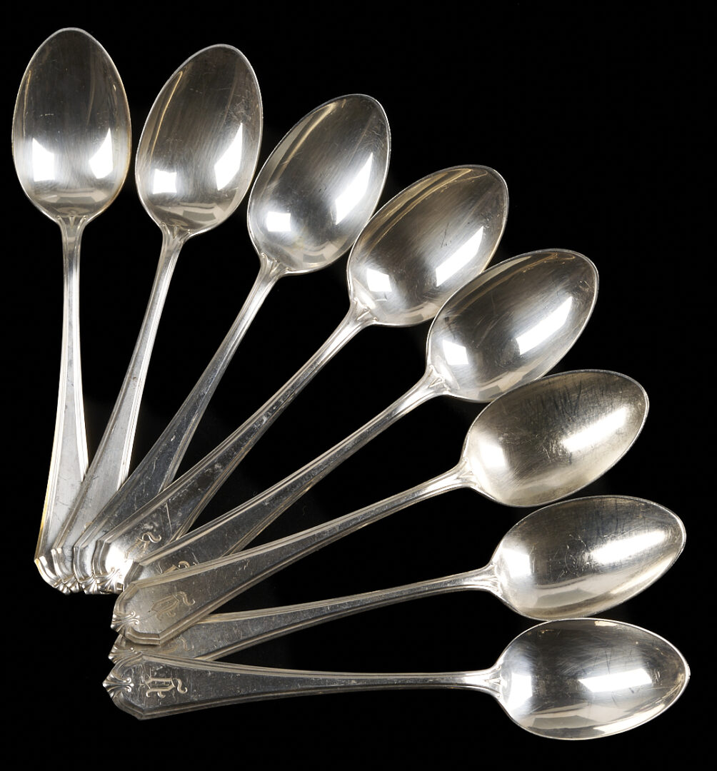 Lot 849: 33 Pcs. Assorted Sterling Silver Flatware