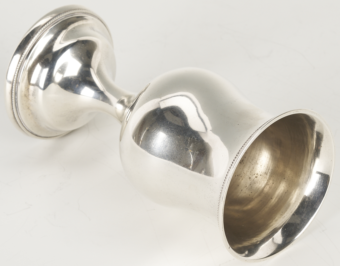 Lot 84: Kitts KY Coin Silver Goblet