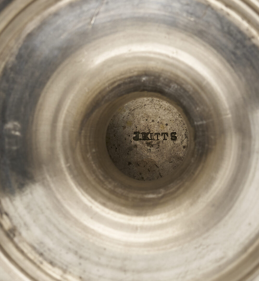 Lot 84: Kitts KY Coin Silver Goblet