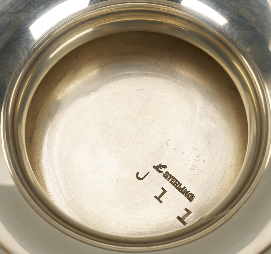 Lot 851: LaPierre Sterling Silver Water Pitcher