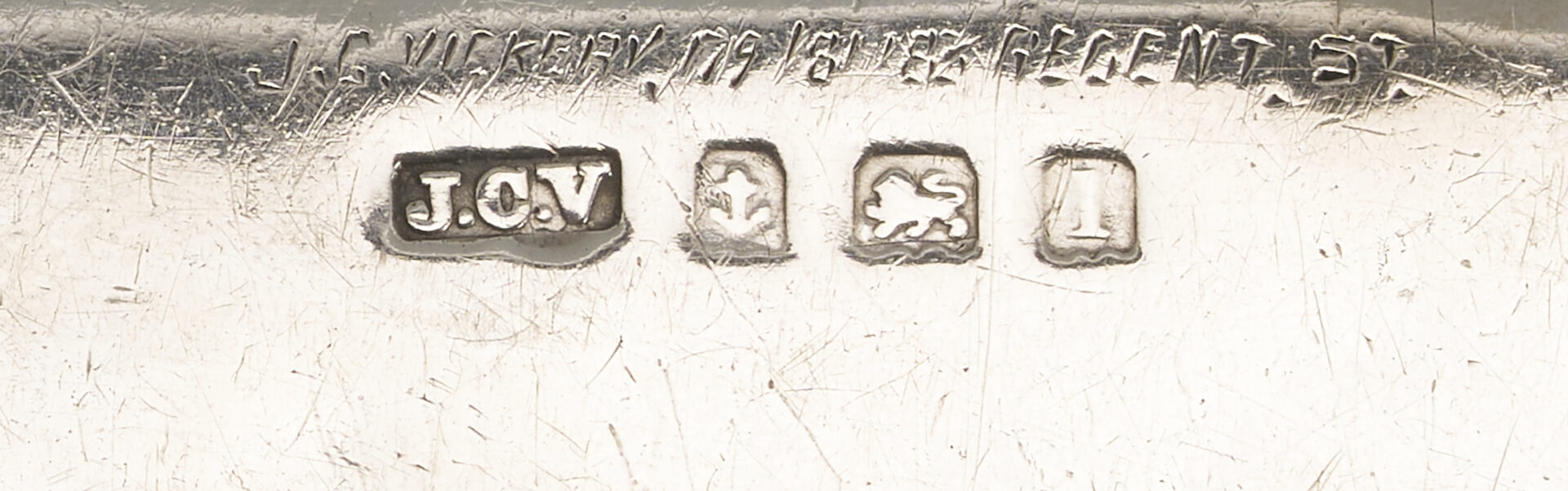 Lot 854: 9 Assorted Sterling Items plus Tiffany Opera Glasses & Lorgnette