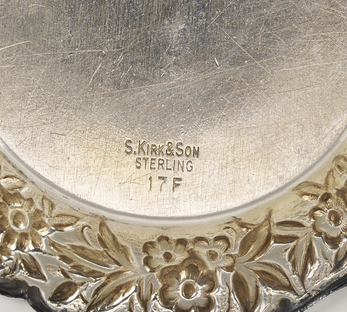 Lot 854: 9 Assorted Sterling Items plus Tiffany Opera Glasses & Lorgnette