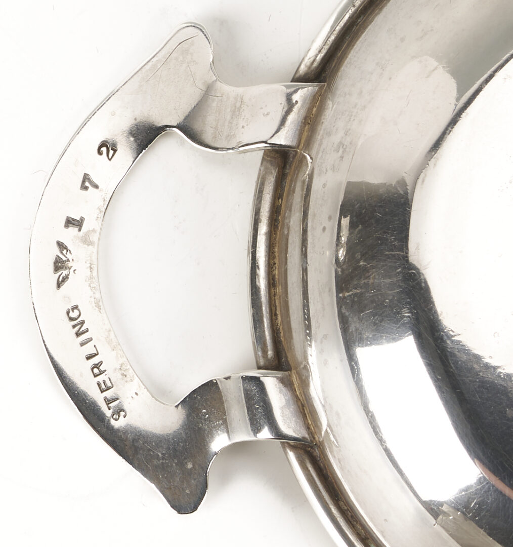 Lot 854: 9 Assorted Sterling Items plus Tiffany Opera Glasses & Lorgnette