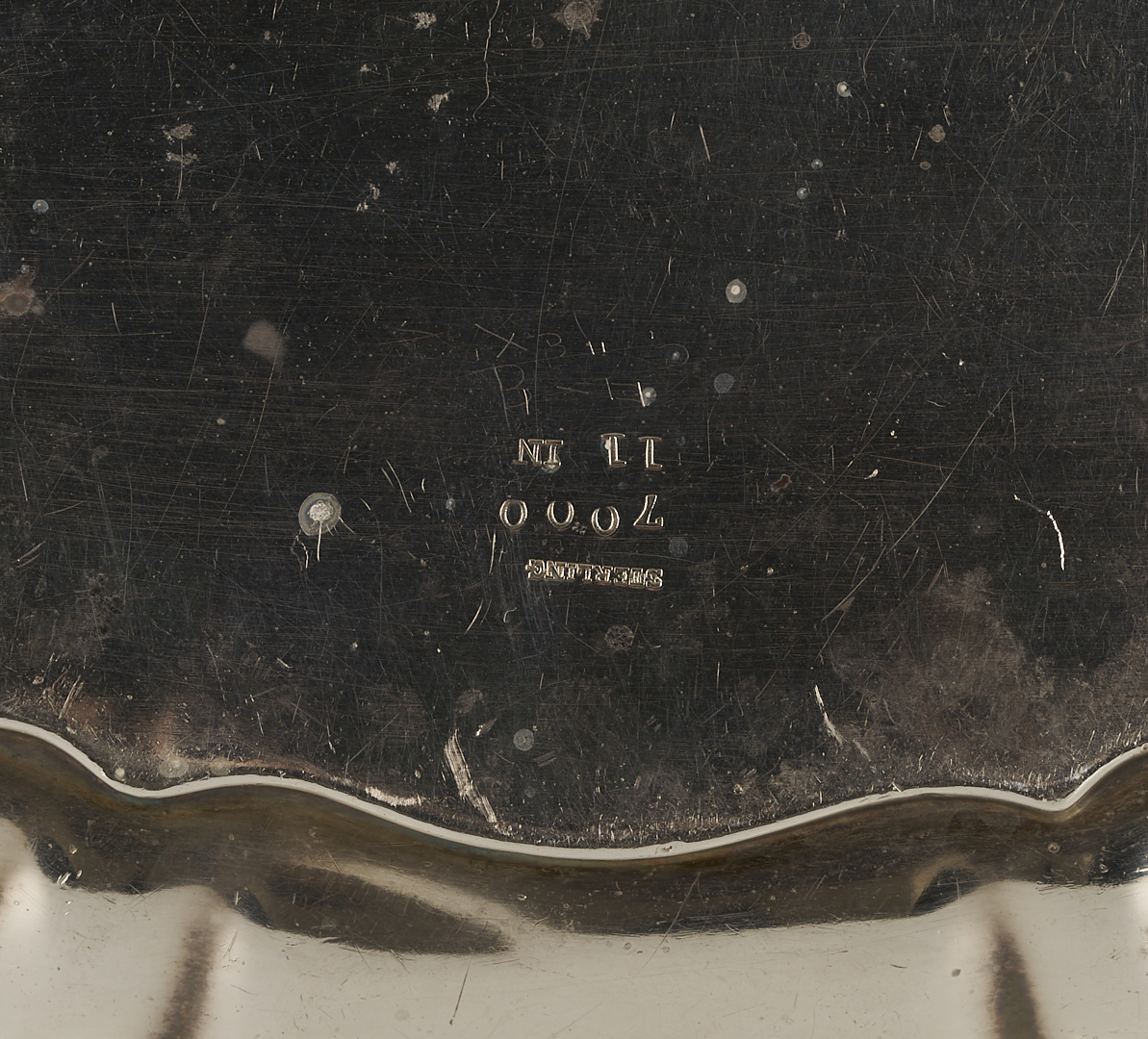 Lot 855: 2 Antique Sterling Oval Dishes