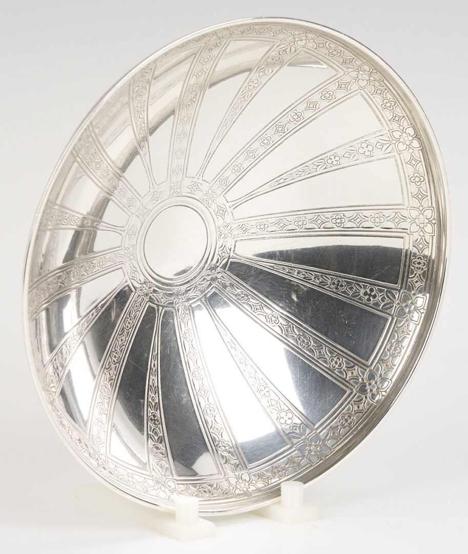 Lot 857: Tiffany Sterling NY Yacht Club Trophy Bowl, 1929