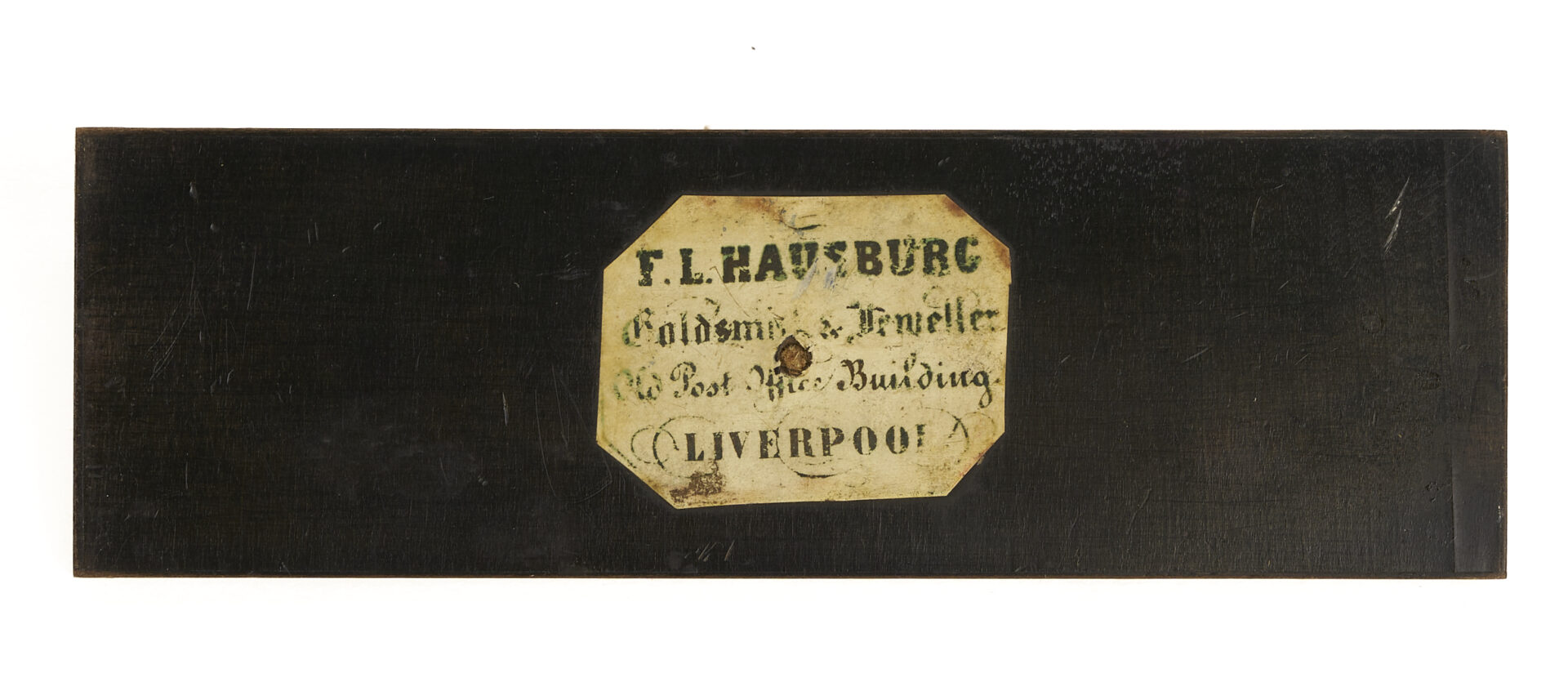 Lot 858: Boulle Marquetry Double Inkstand Plus Bottle Case