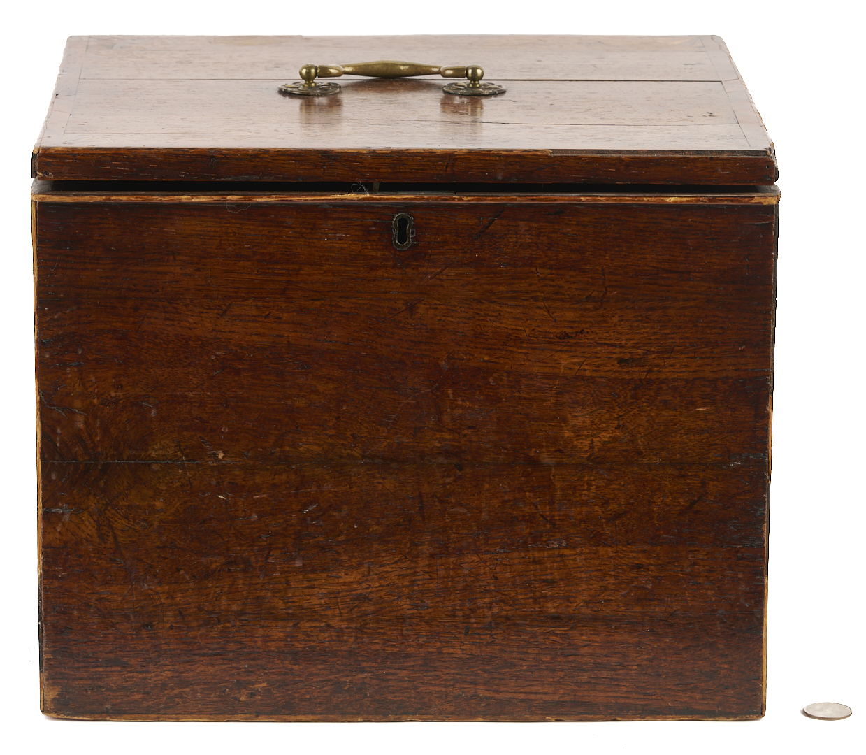 Lot 858: Boulle Marquetry Double Inkstand Plus Bottle Case