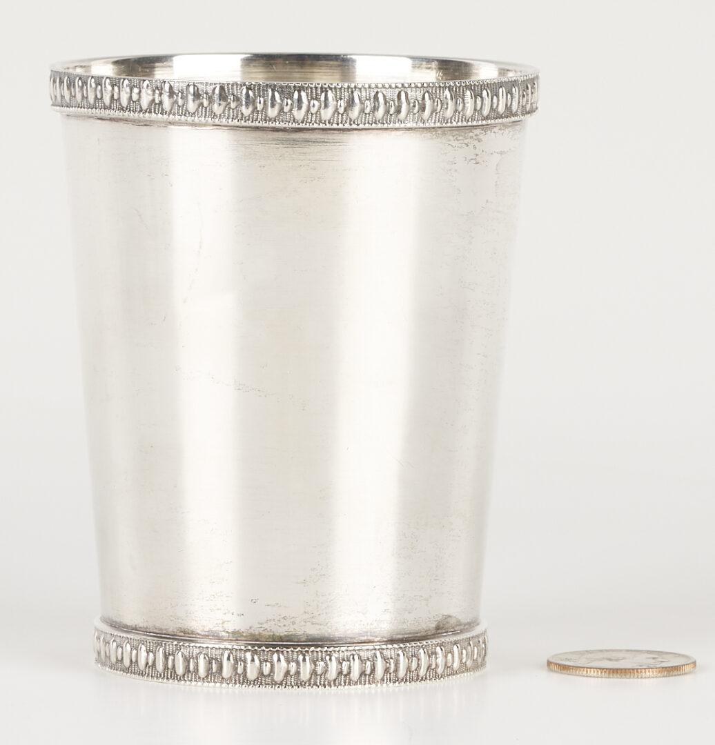 Lot 85: Kentucky Coin Silver Julep Cup by William Kendrick