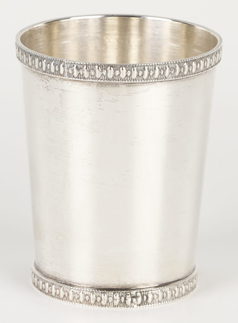 Lot 85: Kentucky Coin Silver Julep Cup by William Kendrick