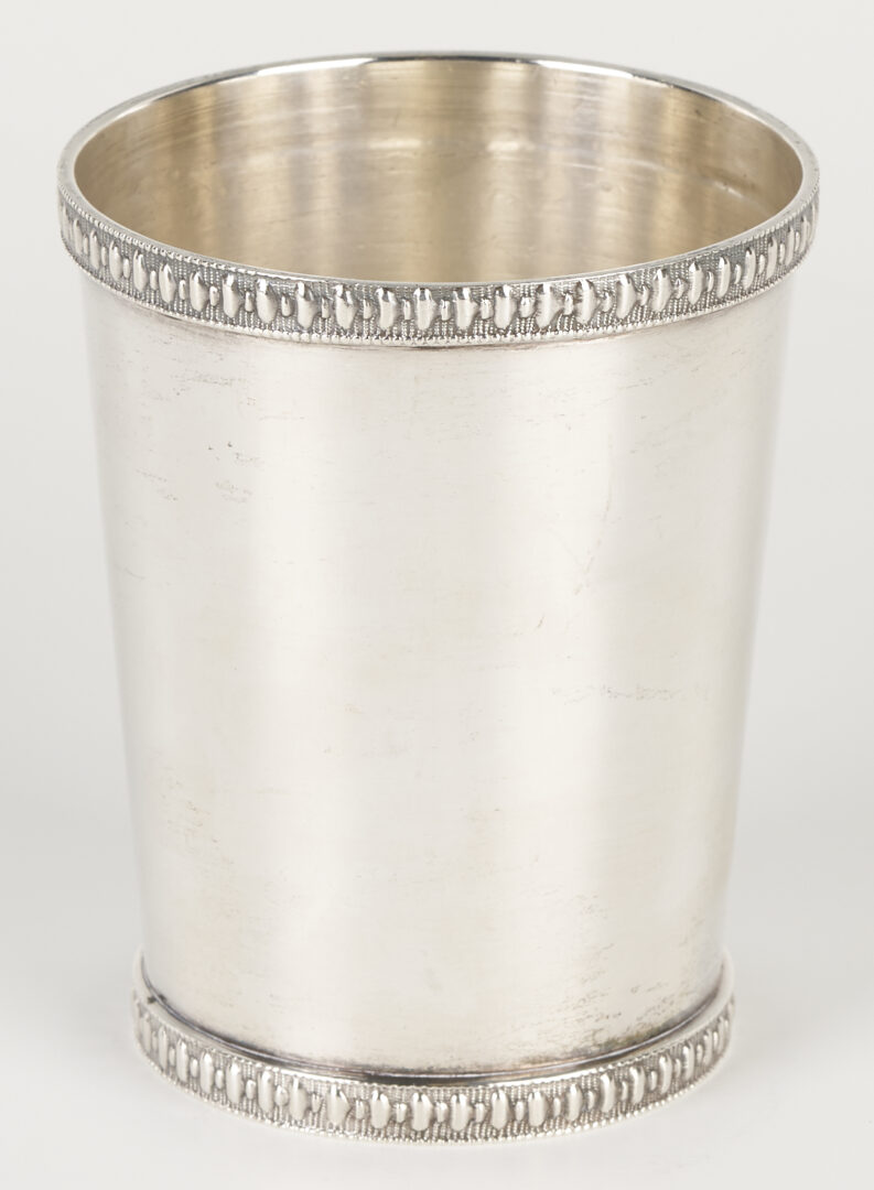Lot 85: Kentucky Coin Silver Julep Cup by William Kendrick