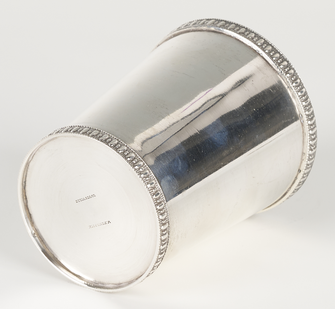 Lot 85: Kentucky Coin Silver Julep Cup by William Kendrick