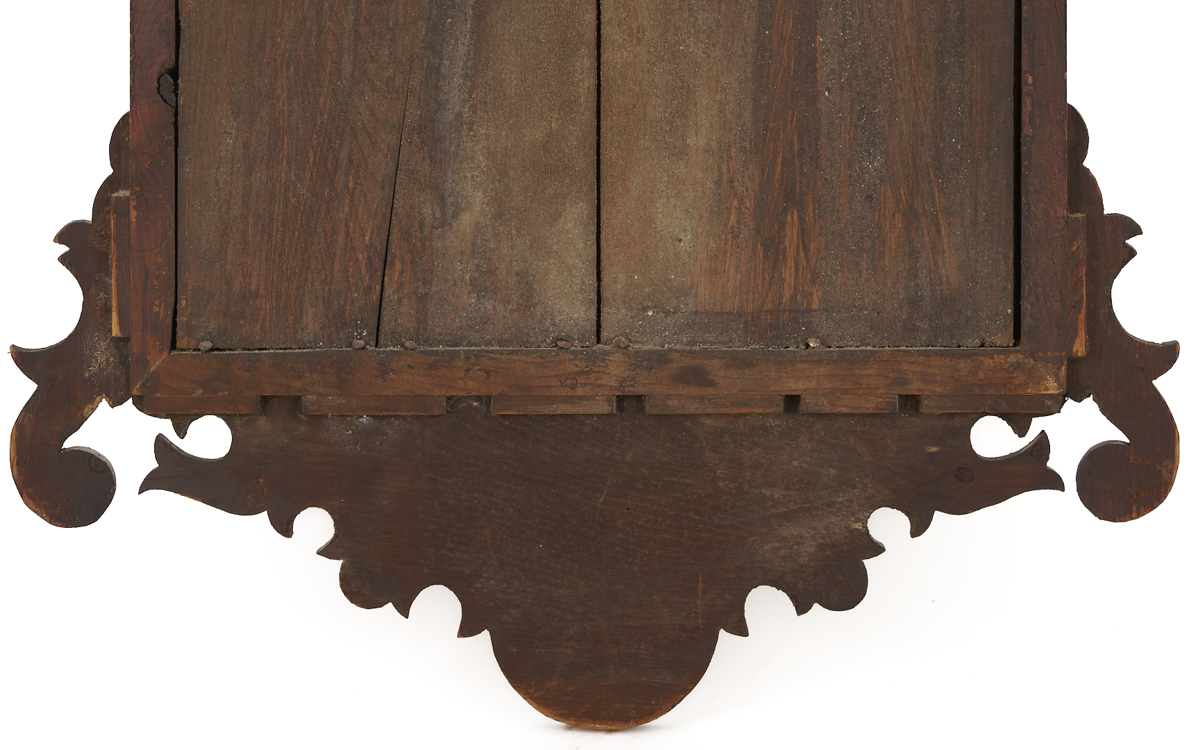 Lot 861: American Cherry Chippendale Style Mirror