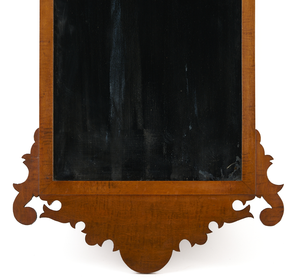 Lot 861: American Cherry Chippendale Style Mirror