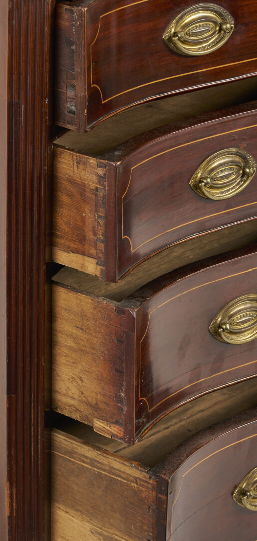 Lot 862: English Georgian Style Mahogany Chest