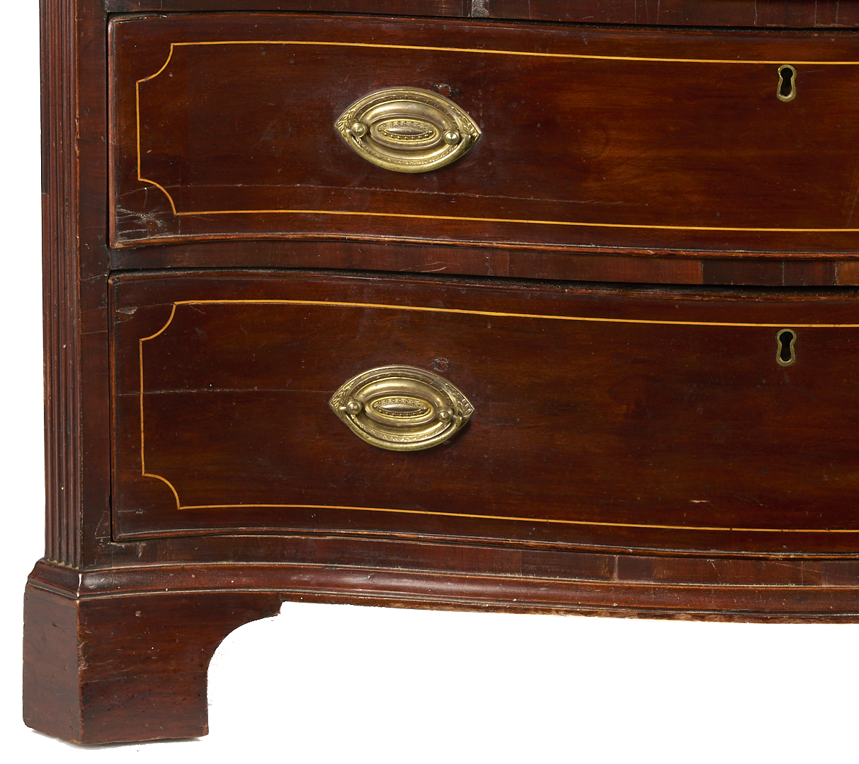 Lot 862: English Georgian Style Mahogany Chest