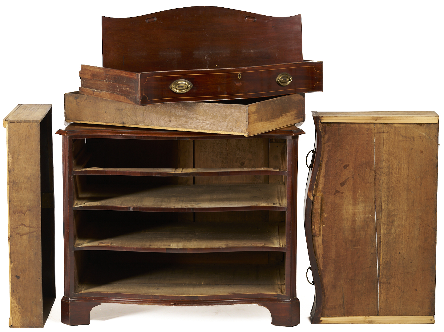 Lot 862: English Georgian Style Mahogany Chest