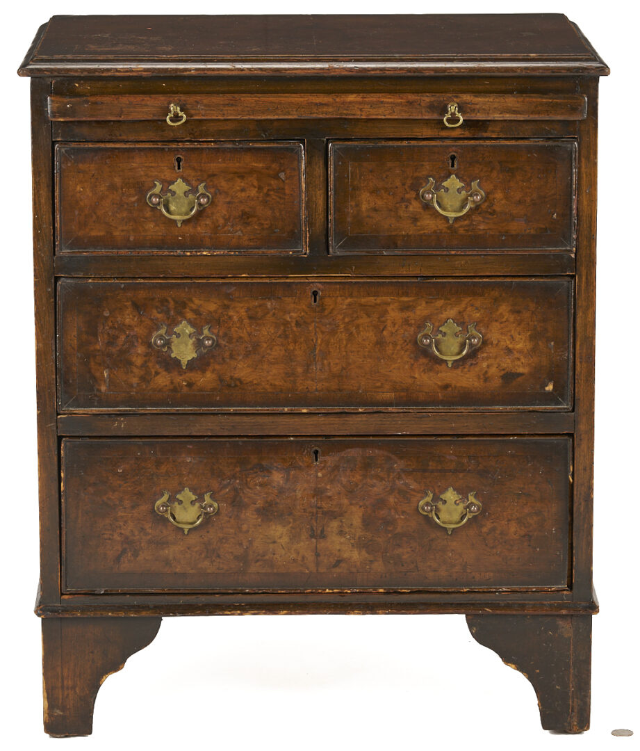 Lot 866: Diminutive Georgian Style Chest