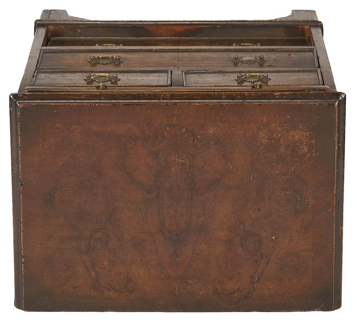Lot 866: Diminutive Georgian Style Chest