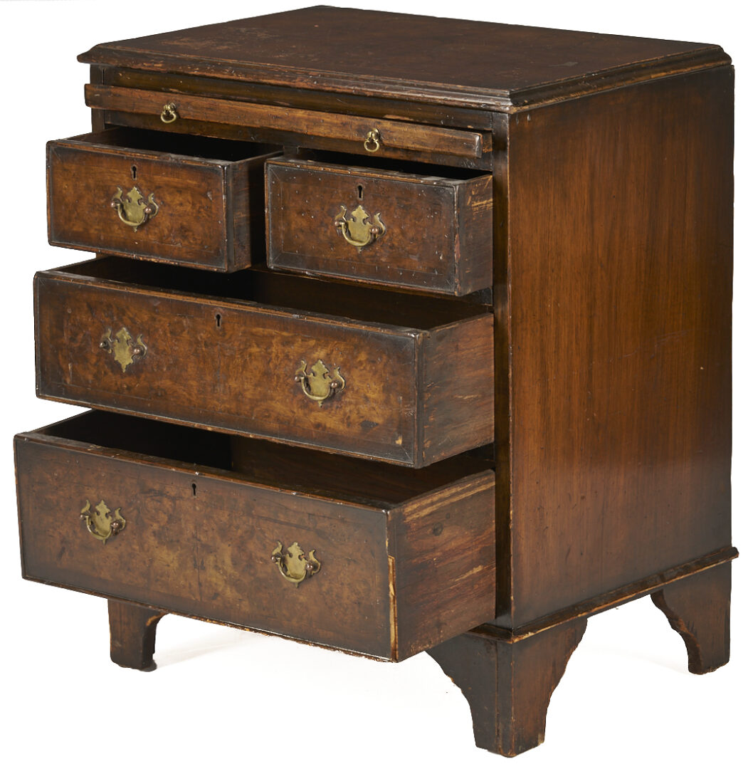 Lot 866: Diminutive Georgian Style Chest