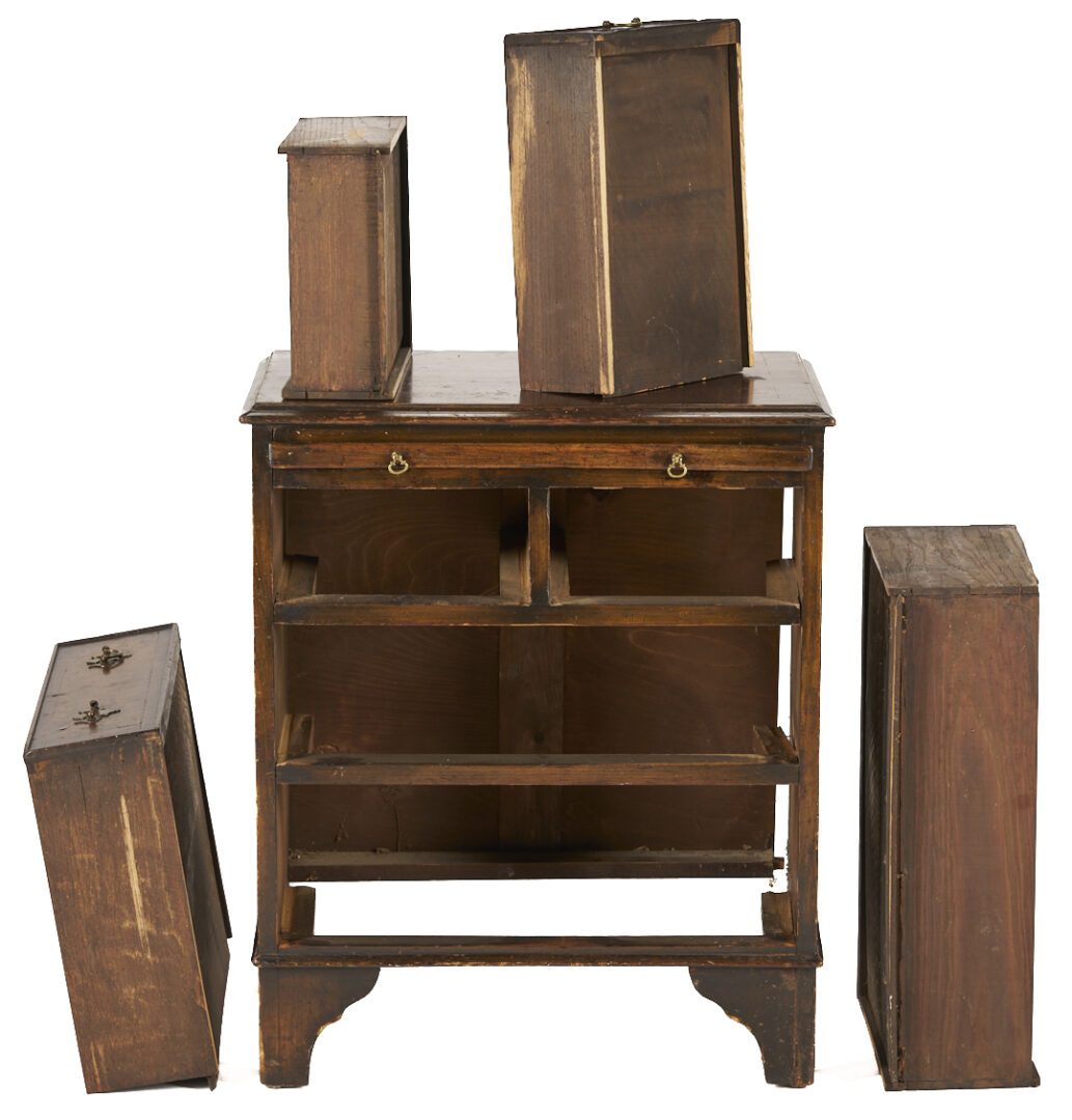 Lot 866: Diminutive Georgian Style Chest