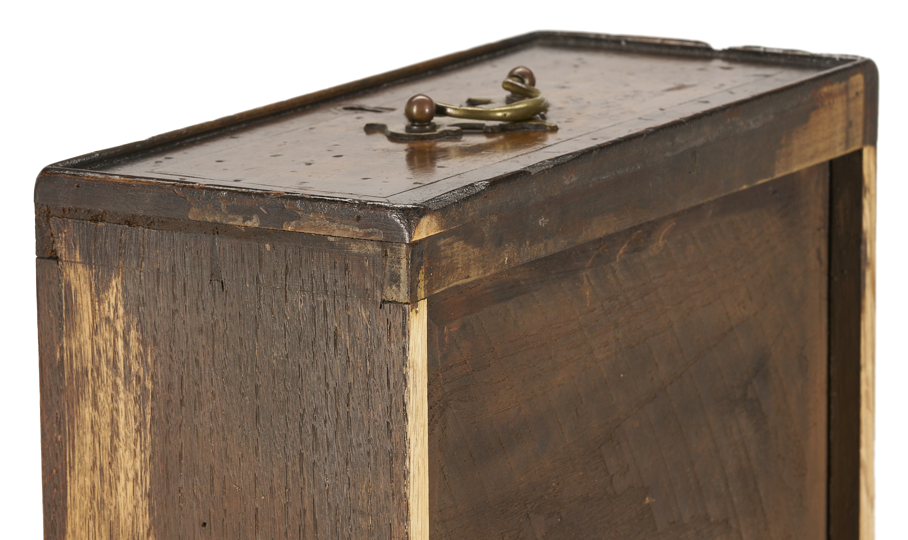 Lot 866: Diminutive Georgian Style Chest
