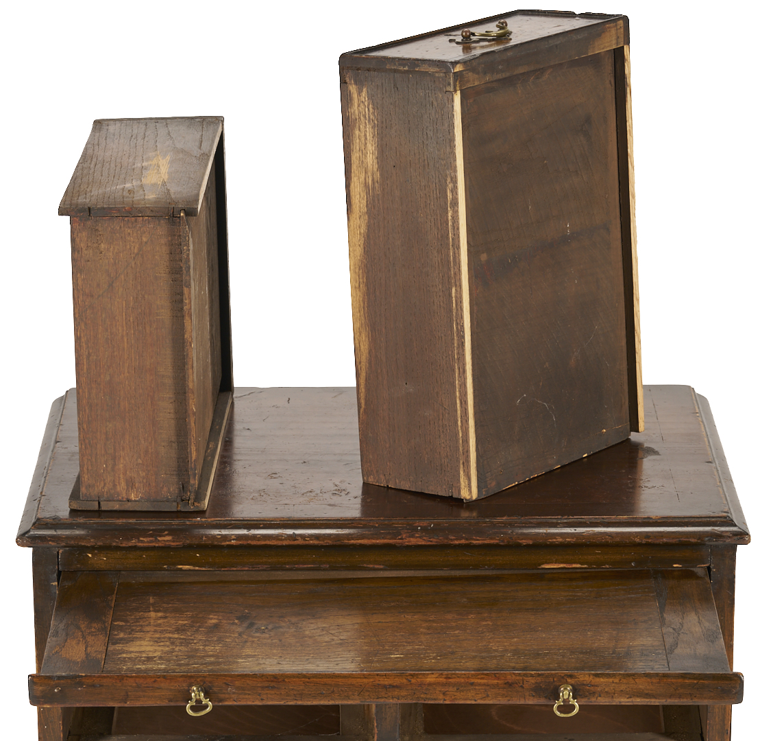 Lot 866: Diminutive Georgian Style Chest