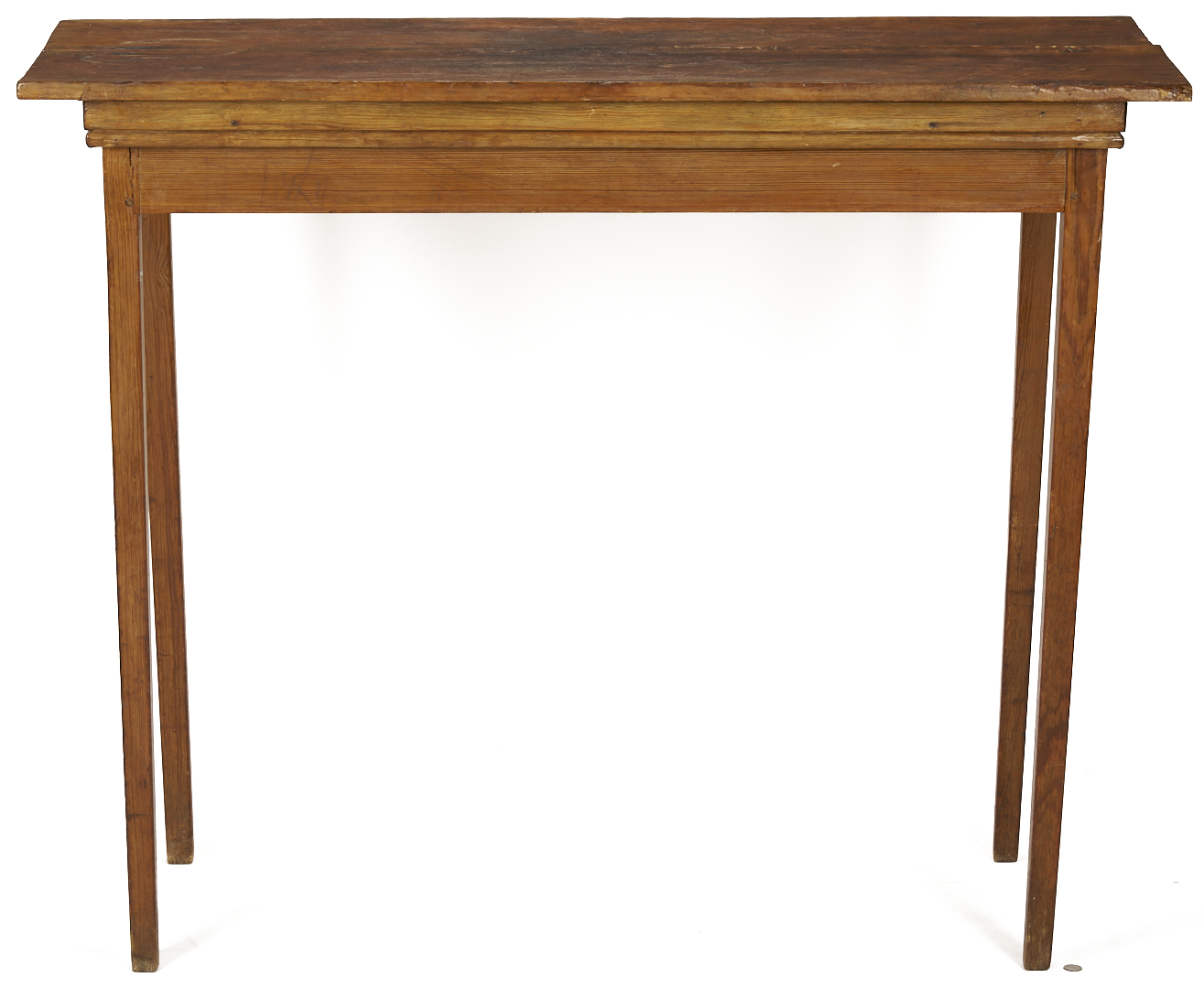 Lot 867: 19th Century Southern Yellow Pine Hunt Table or Hunt Board