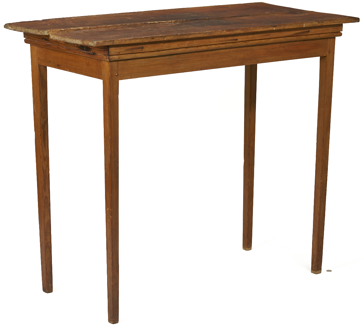 Lot 867: 19th Century Southern Yellow Pine Hunt Table or Hunt Board