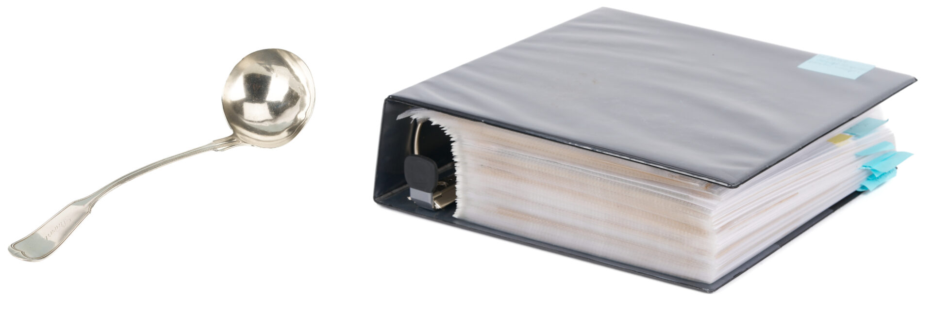 Lot 86: Profilet Coin Silver Ladle & Archive of Merrill/Ferguson Family, MS/LA Plantation