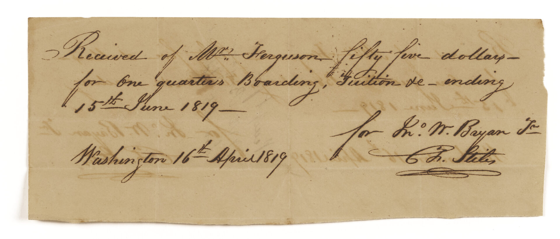 Lot 86: Profilet Coin Silver Ladle & Archive of Merrill/Ferguson Family, MS/LA Plantation