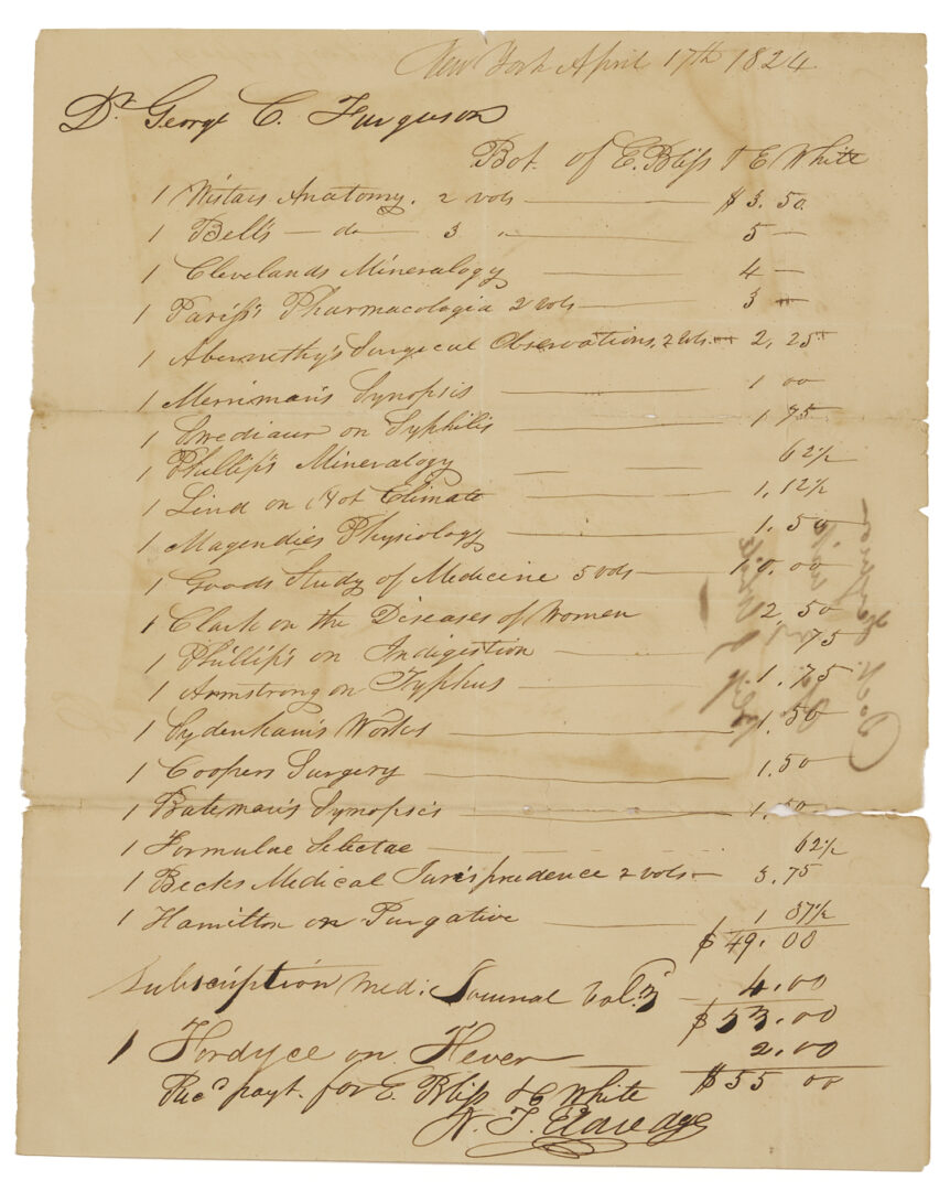 Lot 86: Profilet Coin Silver Ladle & Archive of Merrill/Ferguson Family, MS/LA Plantation