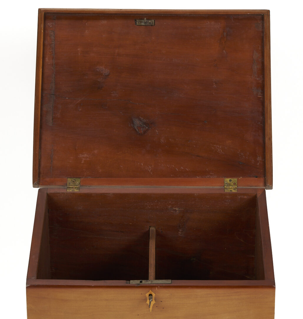 Lot 870: Middle TN Diminutive Cherry Sugar Chest