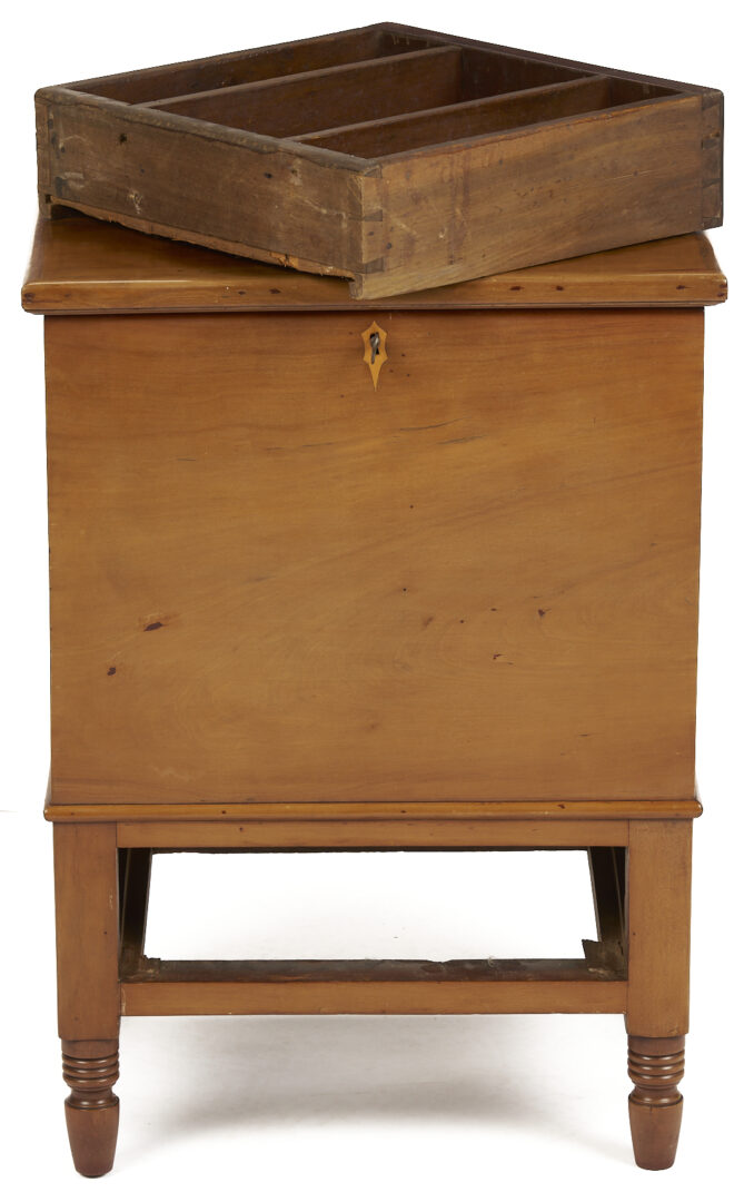 Lot 870: Middle TN Diminutive Cherry Sugar Chest