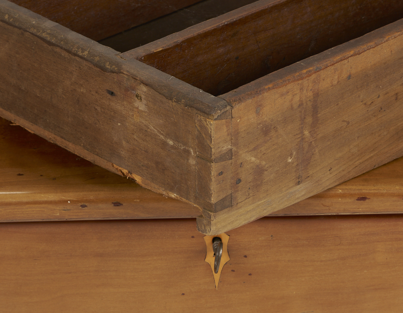 Lot 870: Middle TN Diminutive Cherry Sugar Chest