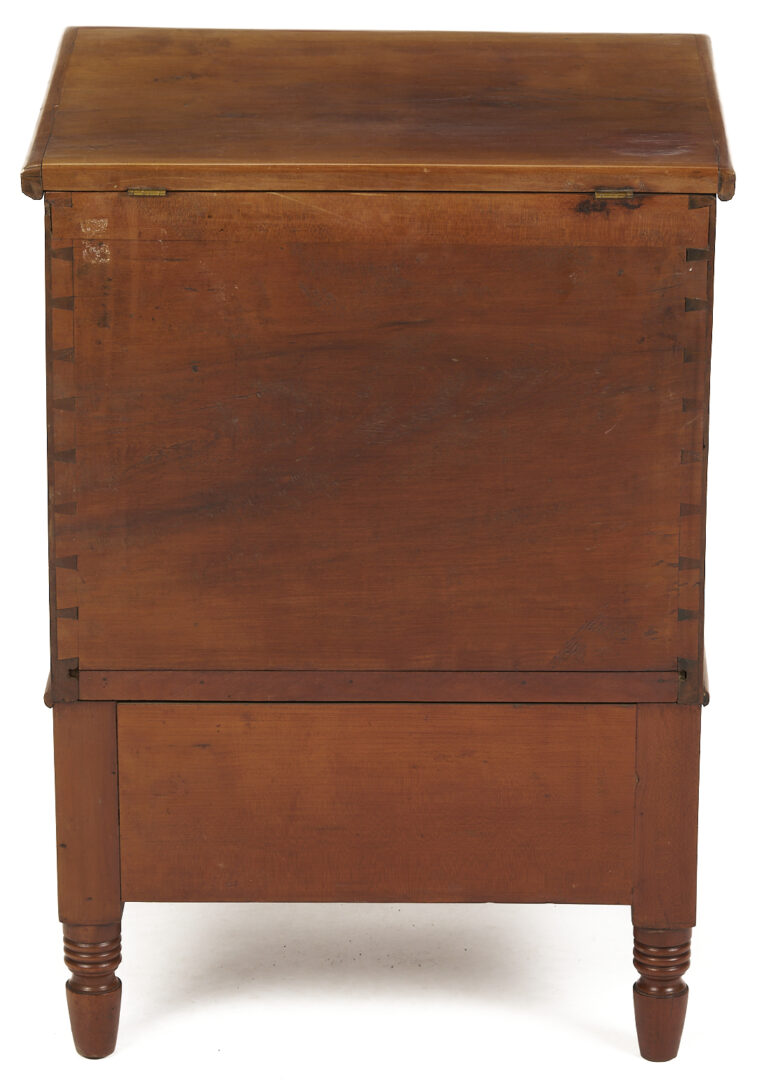 Lot 870: Middle TN Diminutive Cherry Sugar Chest
