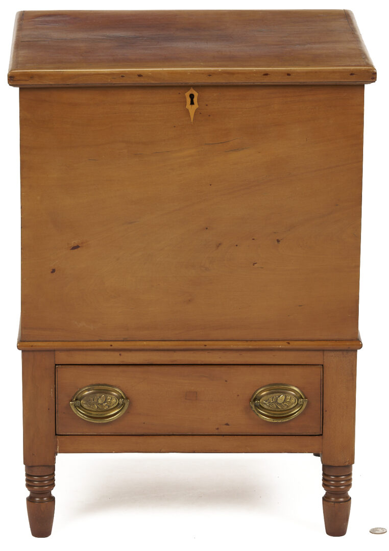 Lot 870: Middle TN Diminutive Cherry Sugar Chest