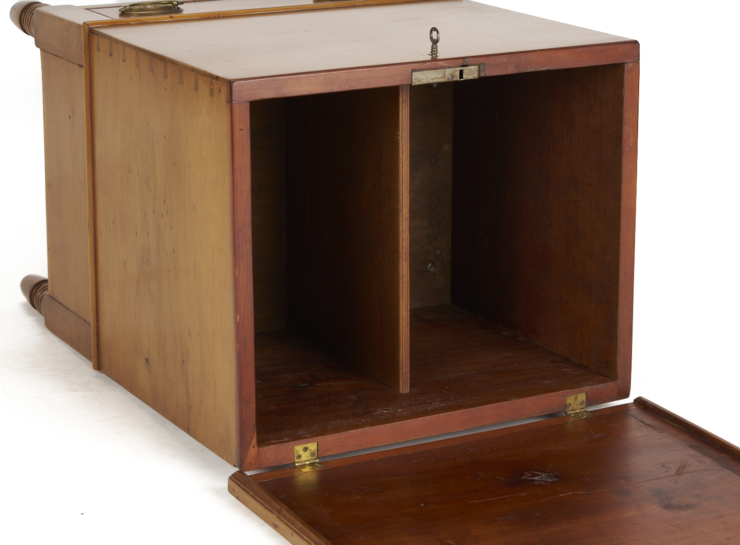 Lot 870: Middle TN Diminutive Cherry Sugar Chest