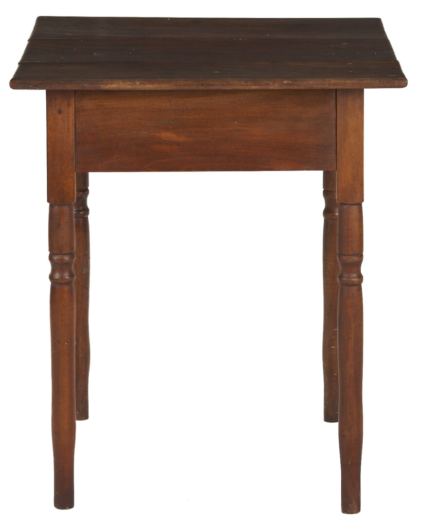 Lot 872: East TN Walnut One Drawer Table
