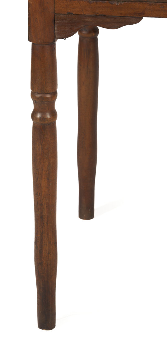 Lot 872: East TN Walnut One Drawer Table