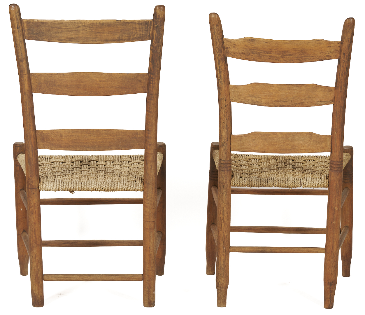 Lot 874: 2 TN 19th C. Chairs Incl. Dick Poyner