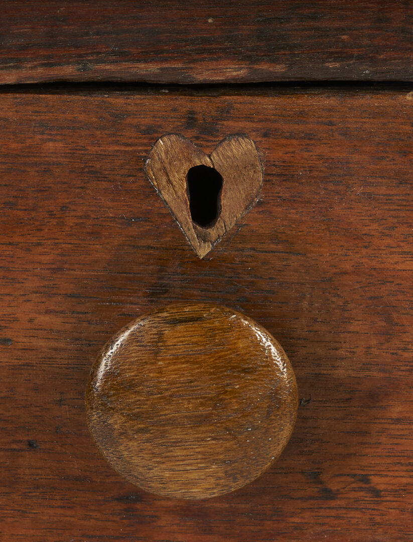 Lot 876: Walnut One Drawer Table