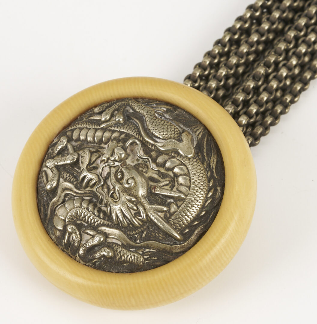 Lot 881: Tobacco Pouch and 5 Snuff Bottles, Including Jade