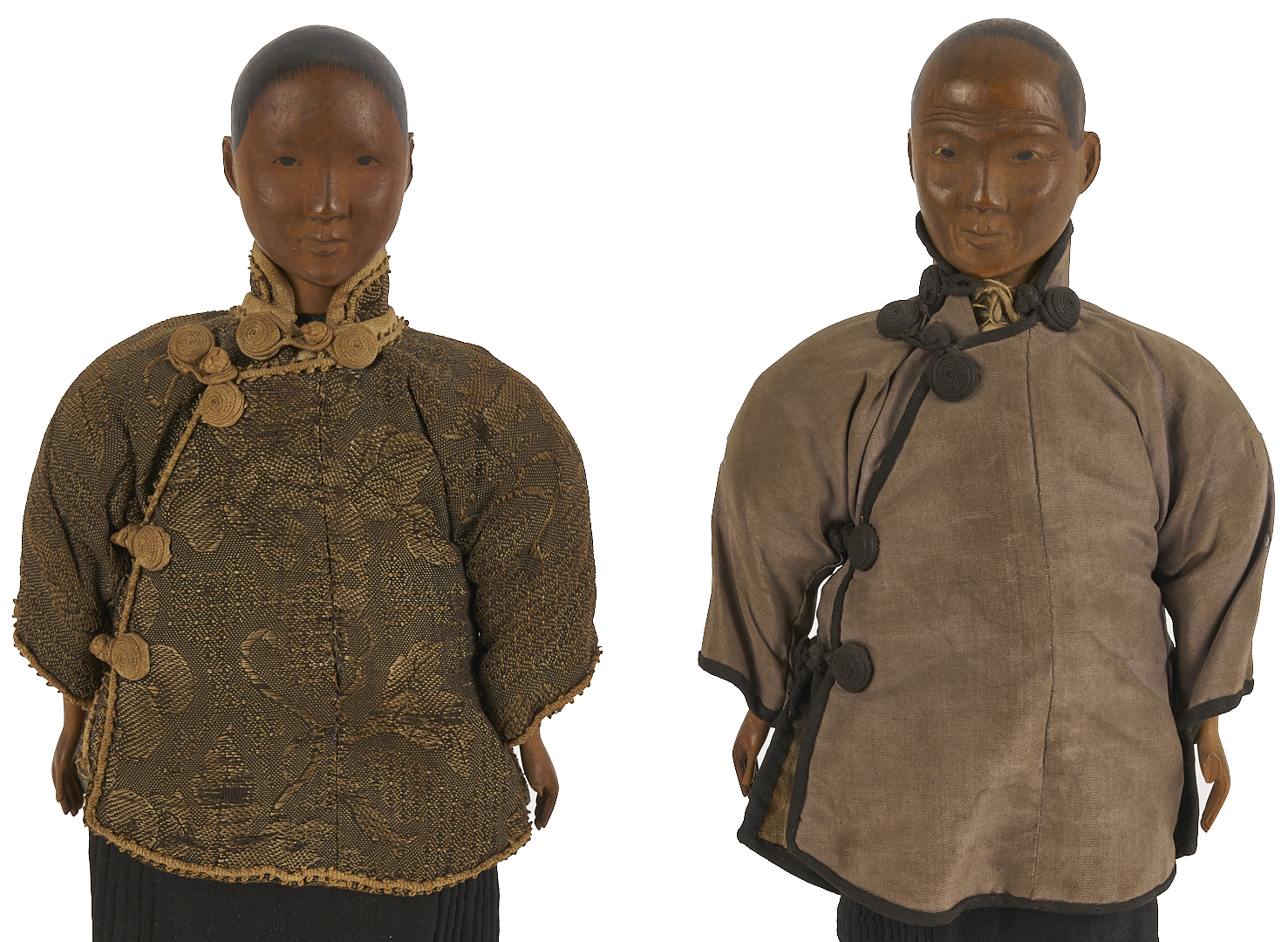 Lot 884: Two Chinese Door of Hope Dolls