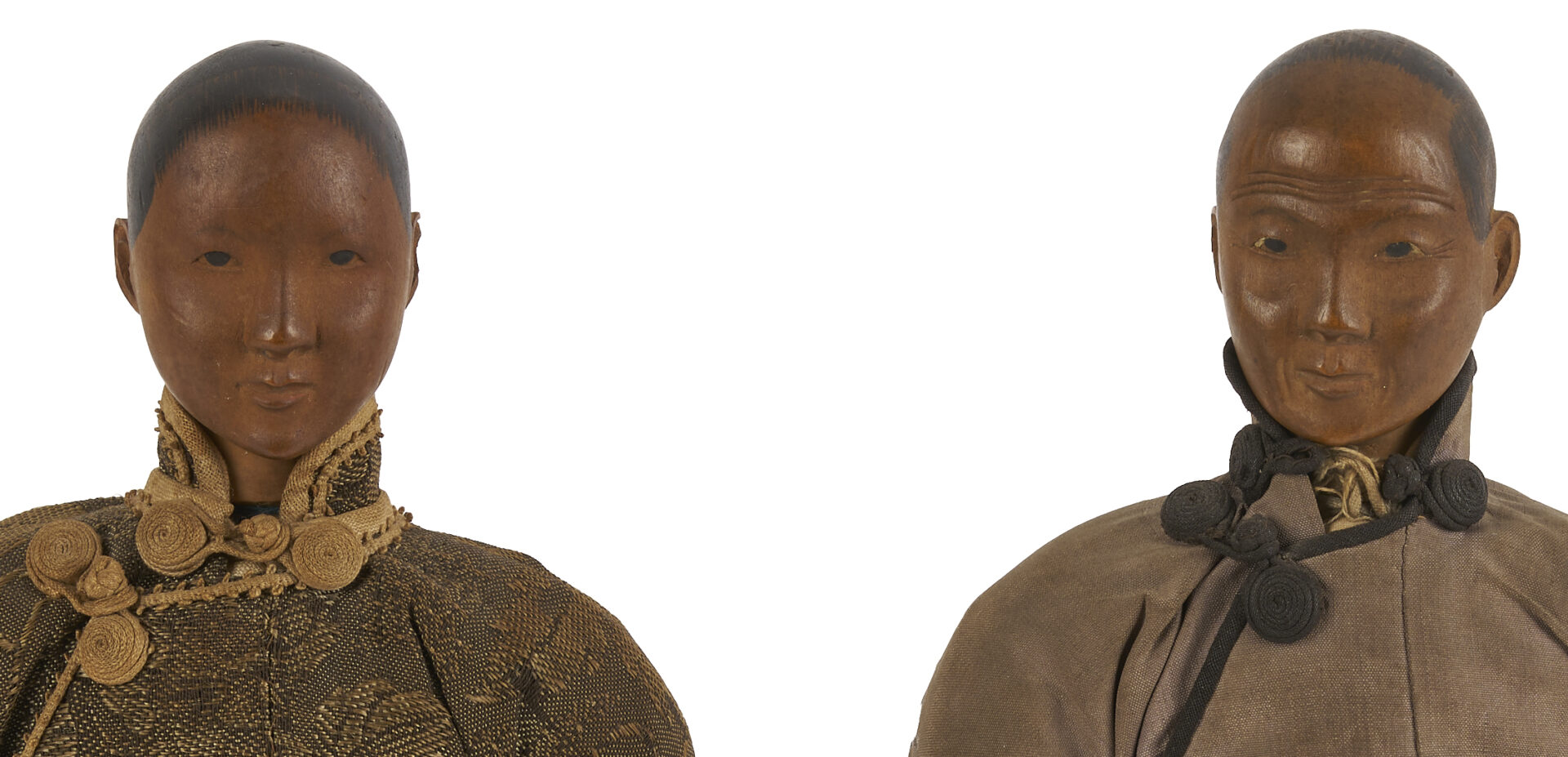 Lot 884: Two Chinese Door of Hope Dolls