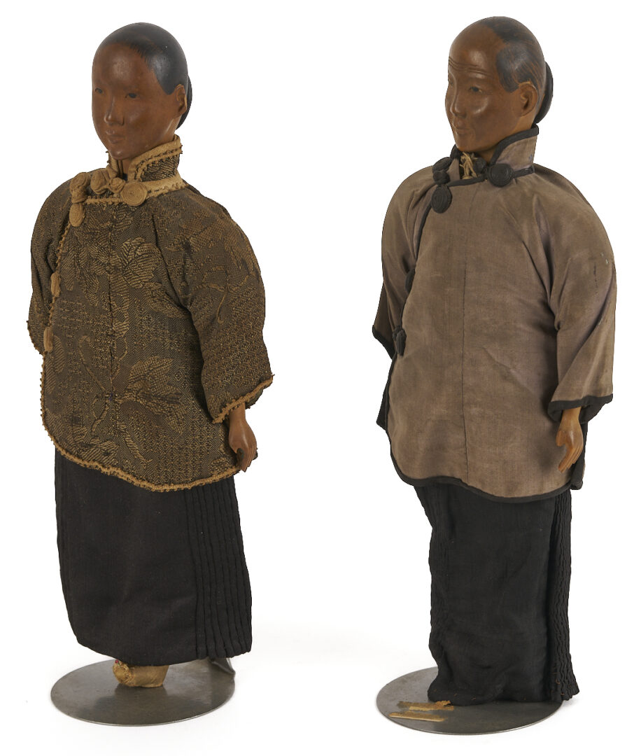 Lot 884: Two Chinese Door of Hope Dolls